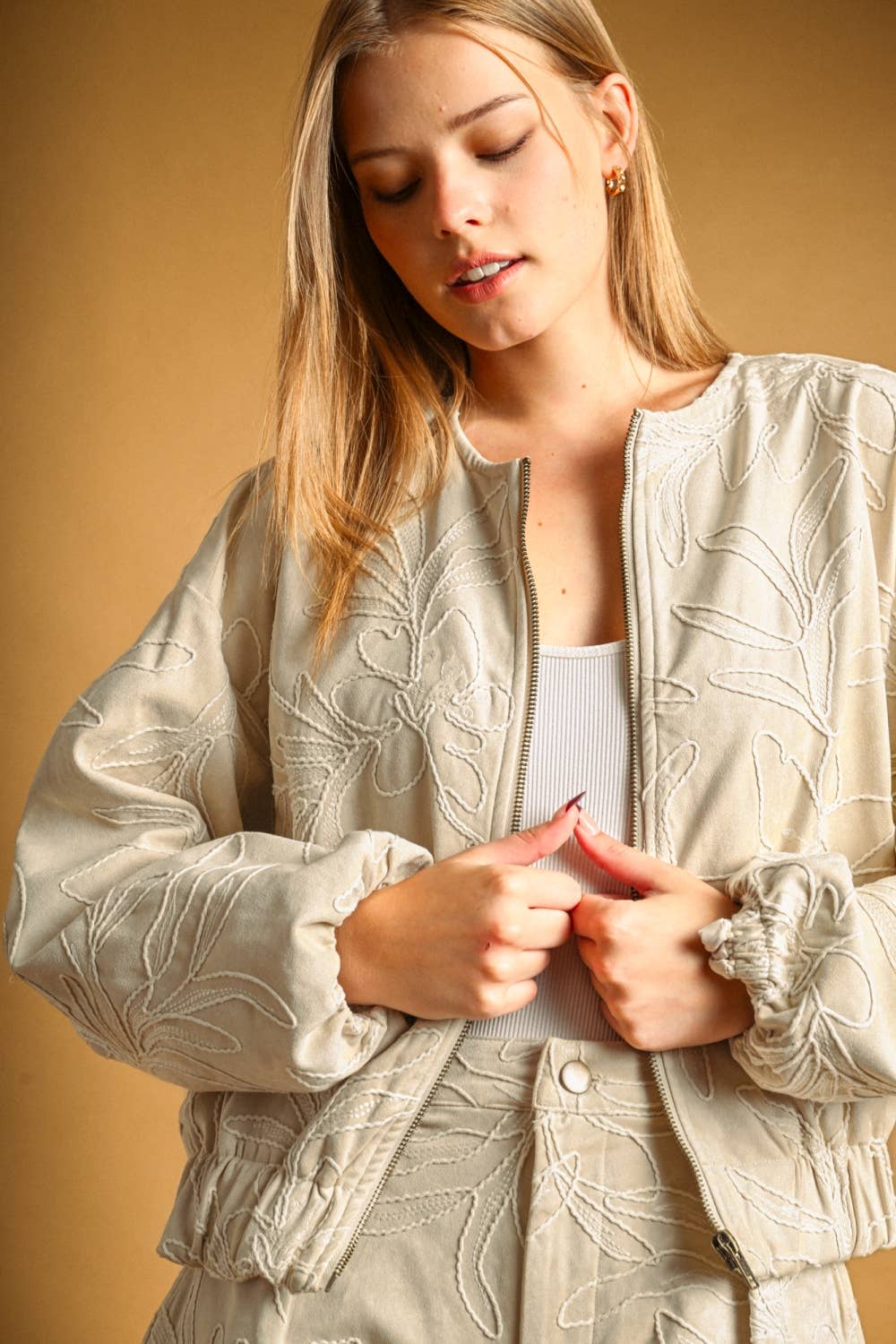 Sammy Suede Jacket - STRIVE Boutique
