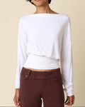 Helen Draped Waist Top