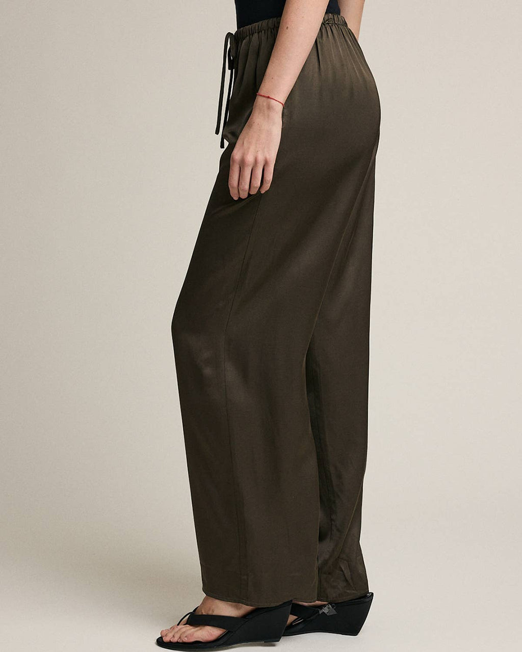 Sara Satin Wide Leg Pant