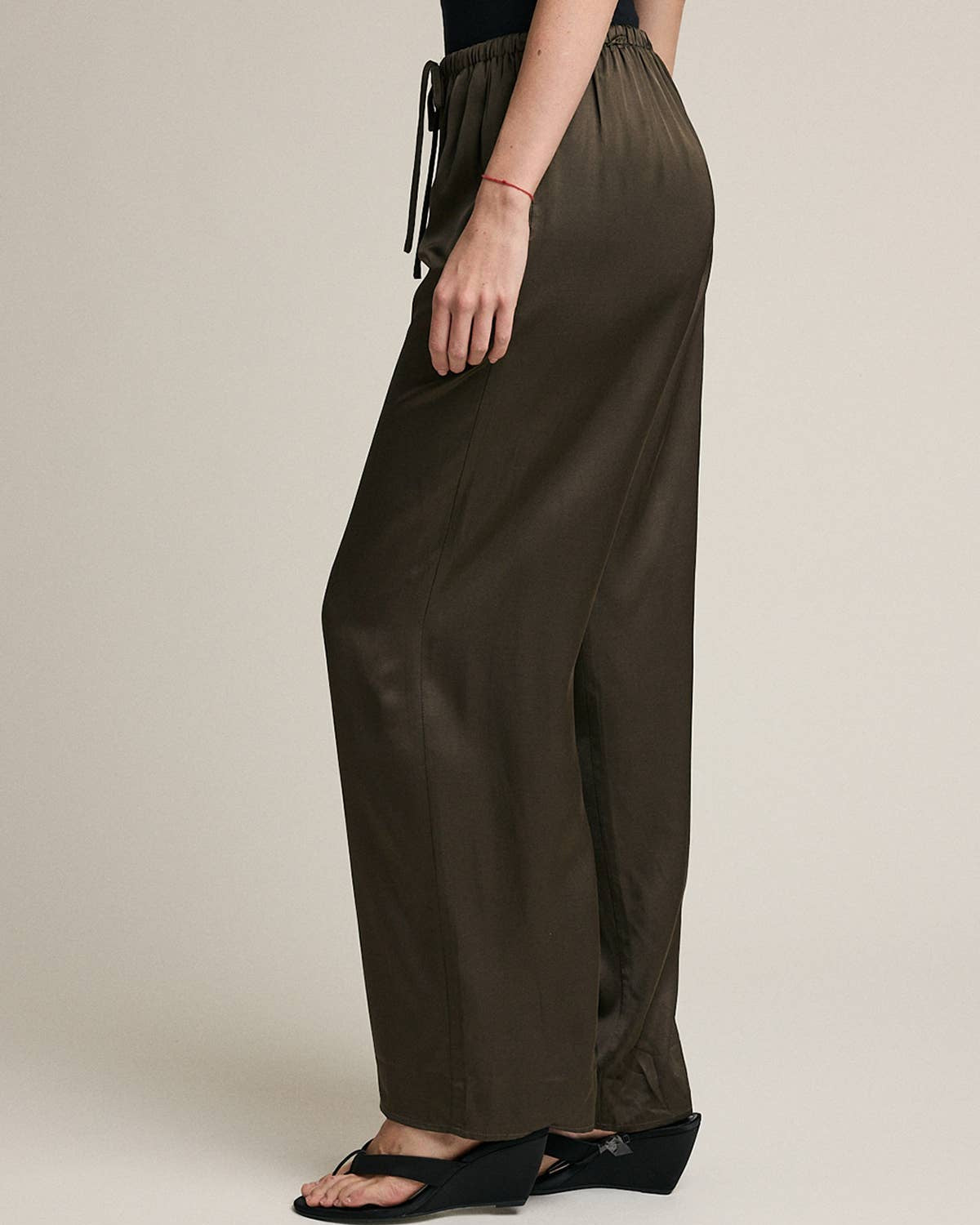Sara Satin Wide Leg Pant
