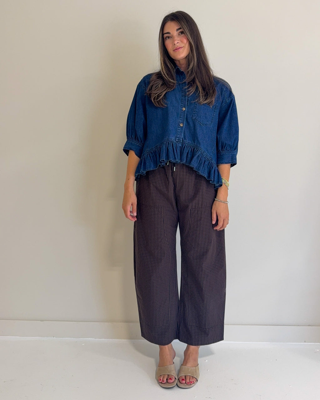 Pistola Theo Drawstring Pant- Hot Toddy