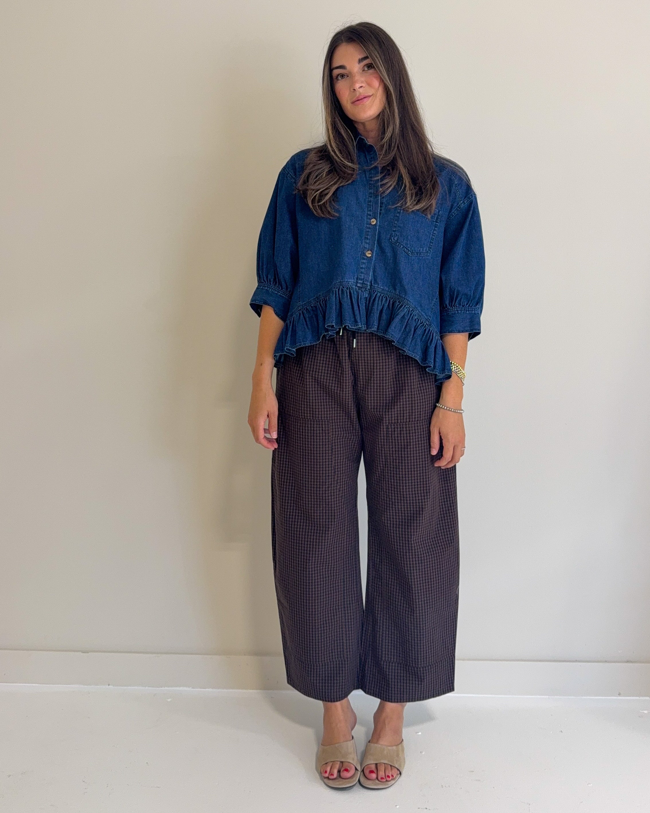 Pistola Theo Drawstring Pant- Hot Toddy