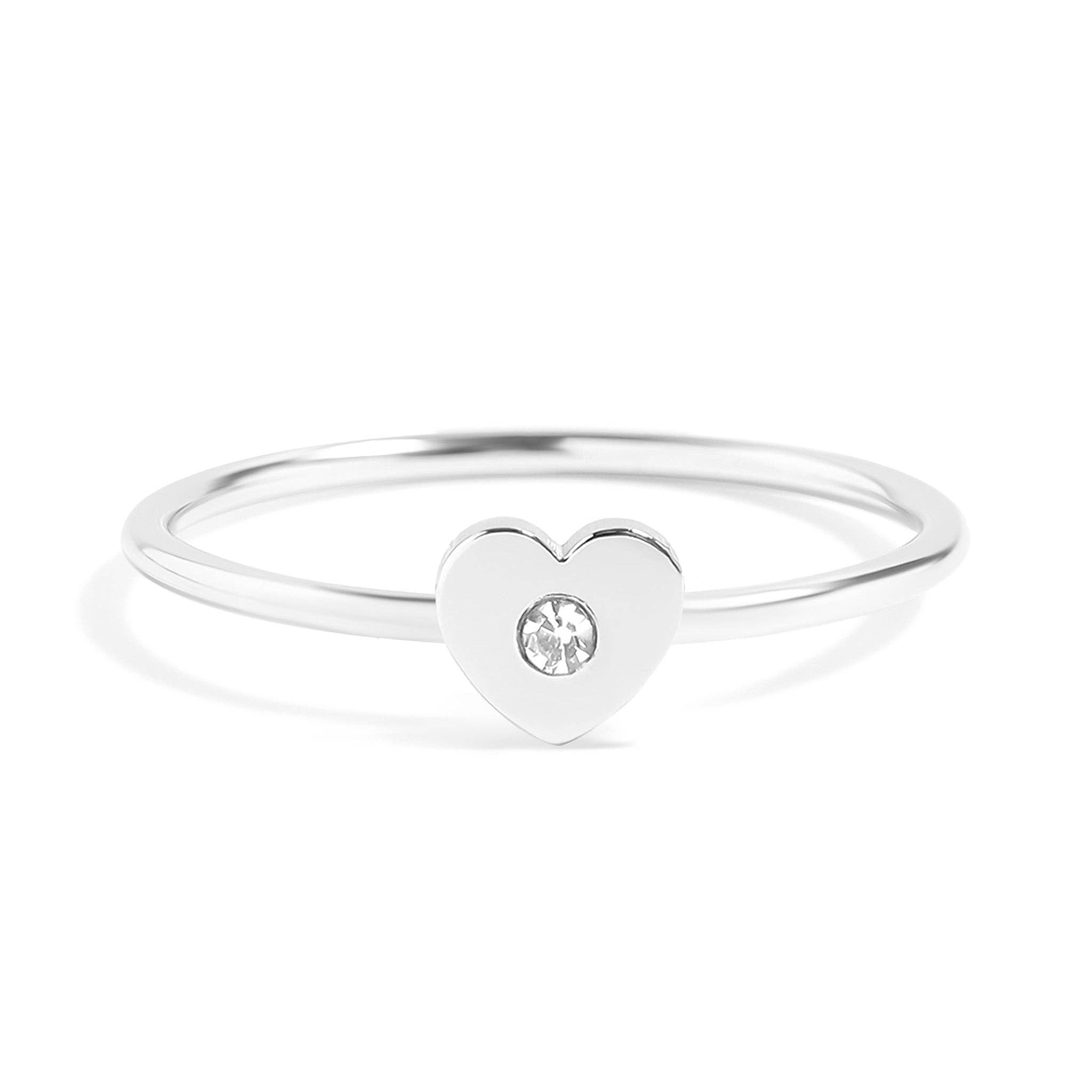 Heart Stacking Ring