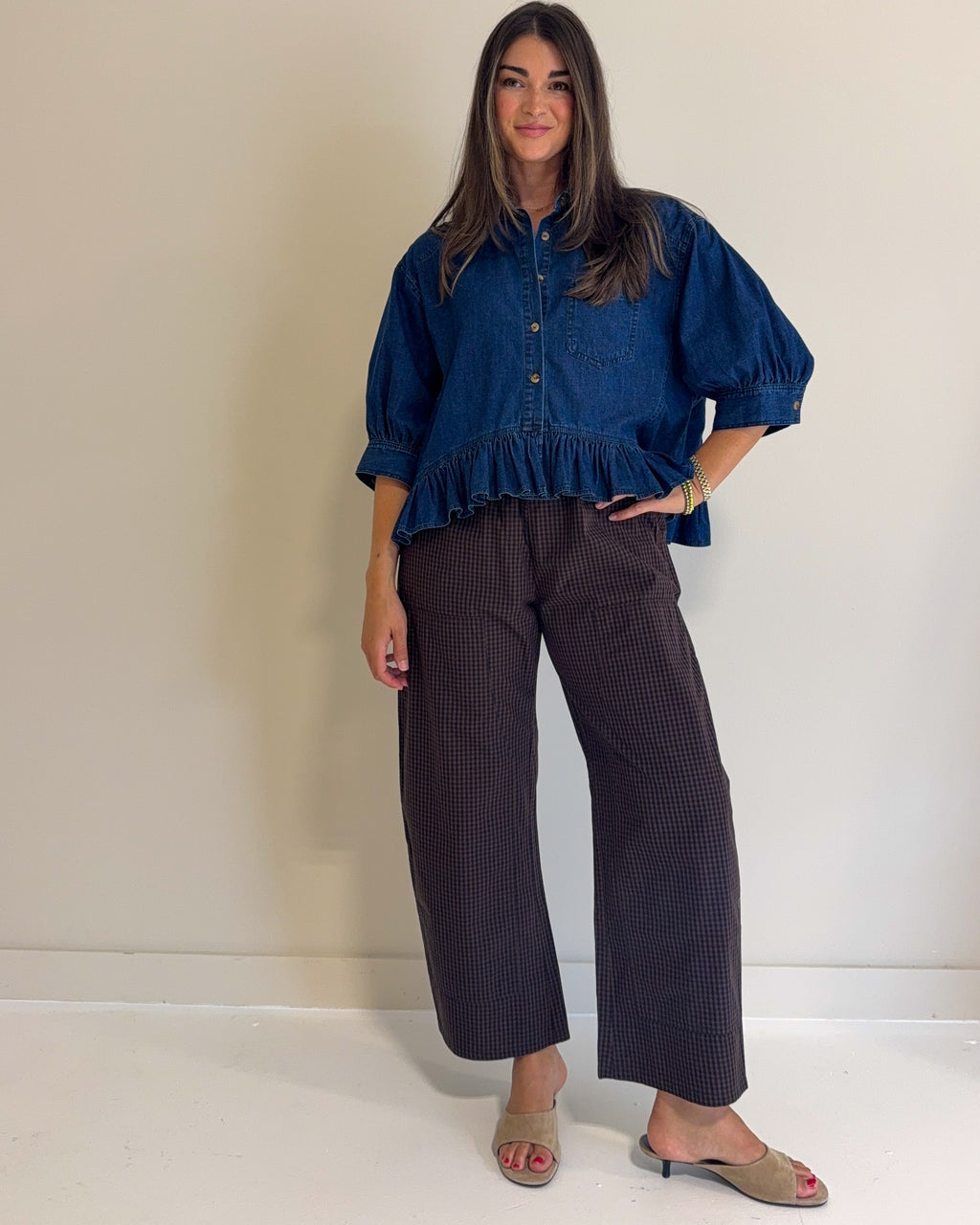 Pistola Theo Drawstring Pant- Hot Toddy