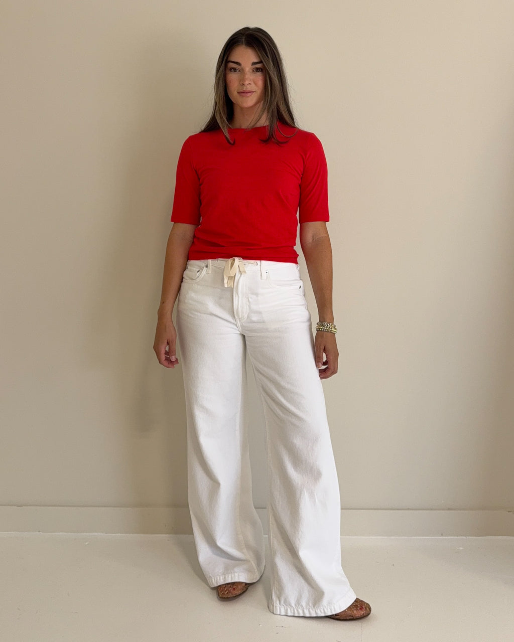 Melika Tee-Negroni Red