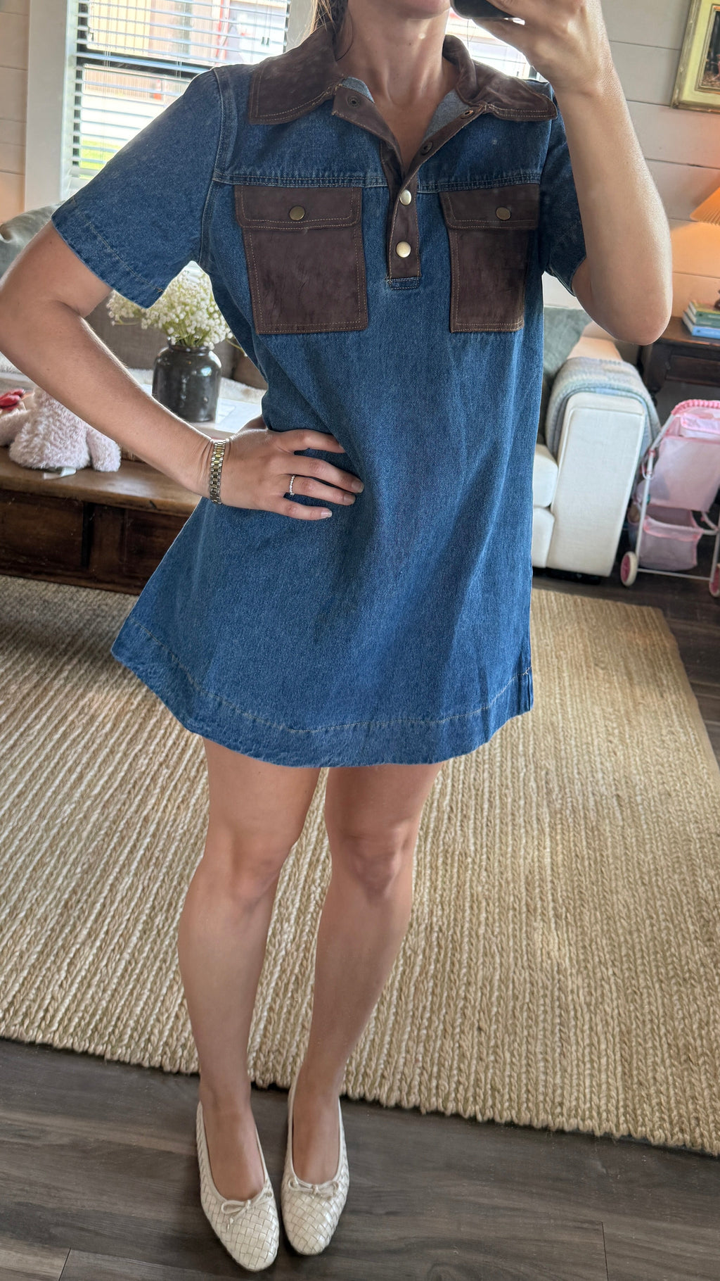 Heather Denim Dress