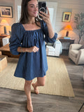 Haley Striped Babydoll Dress - STRIVE Boutique