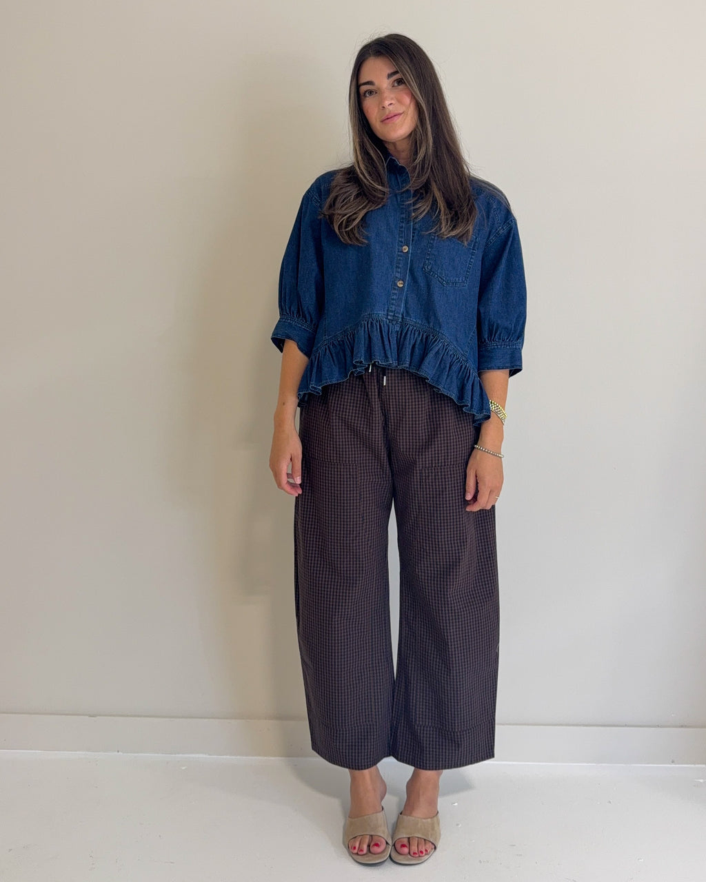 Pistola Theo Drawstring Pant- Hot Toddy
