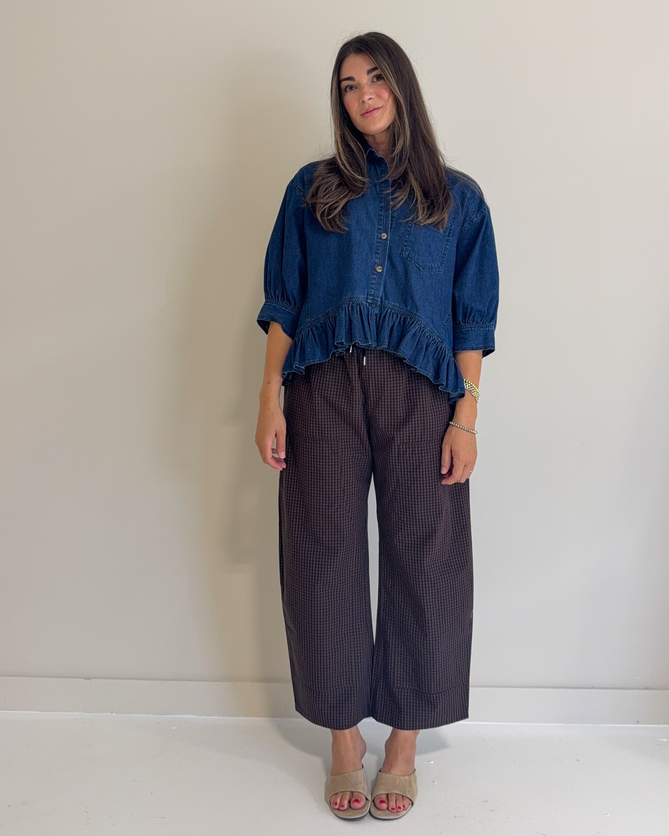 Pistola Theo Drawstring Pant- Hot Toddy