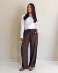 Sara Satin Wide Leg Pant
