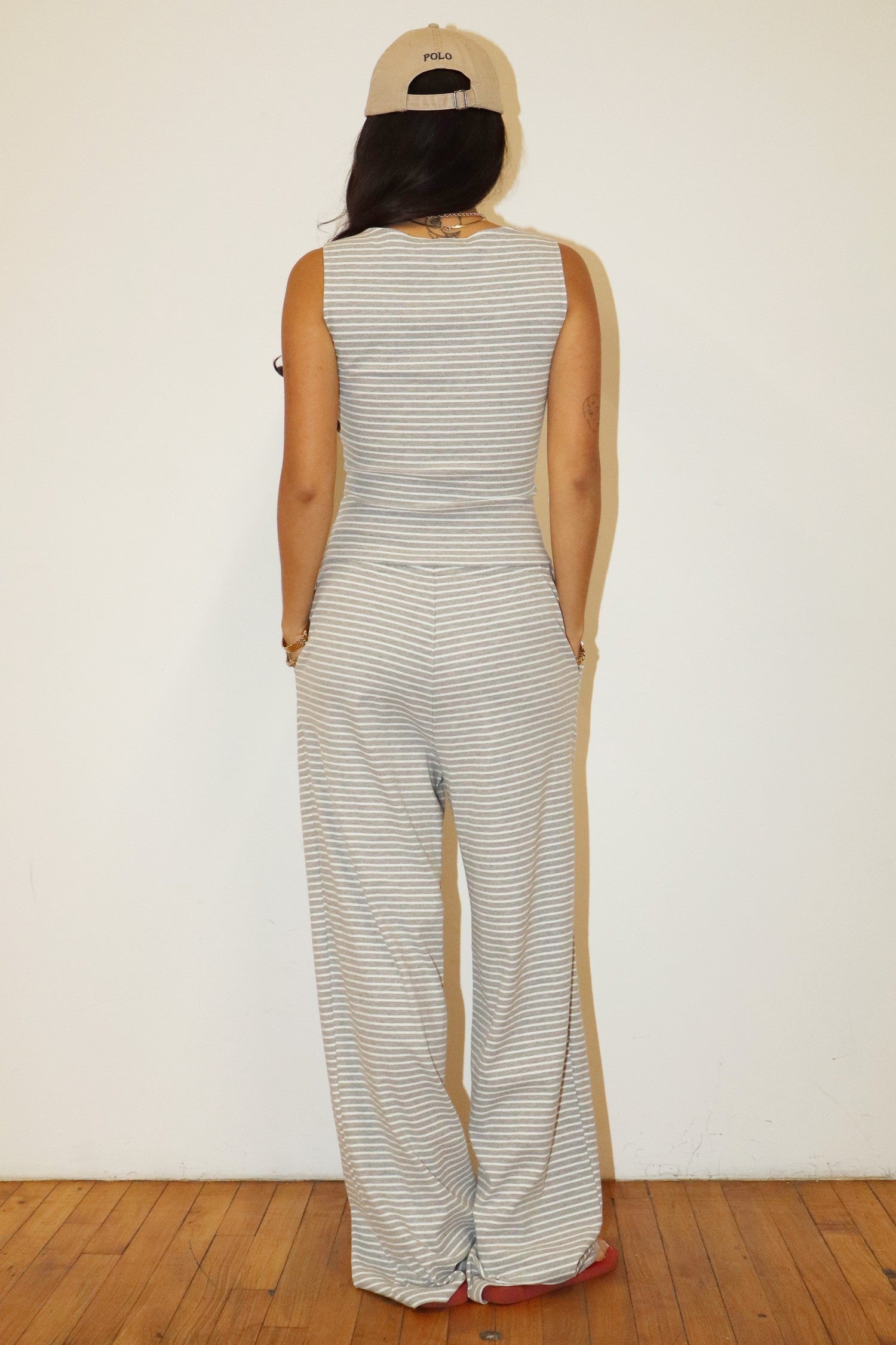 Everyday Striped Wide Leg Pants