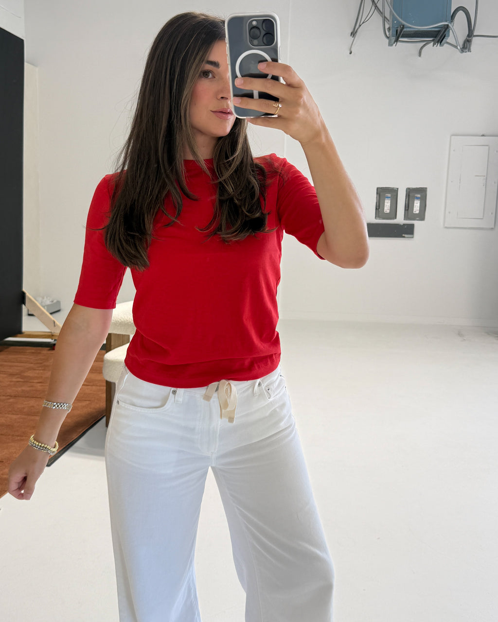 Melika Tee-Negroni Red