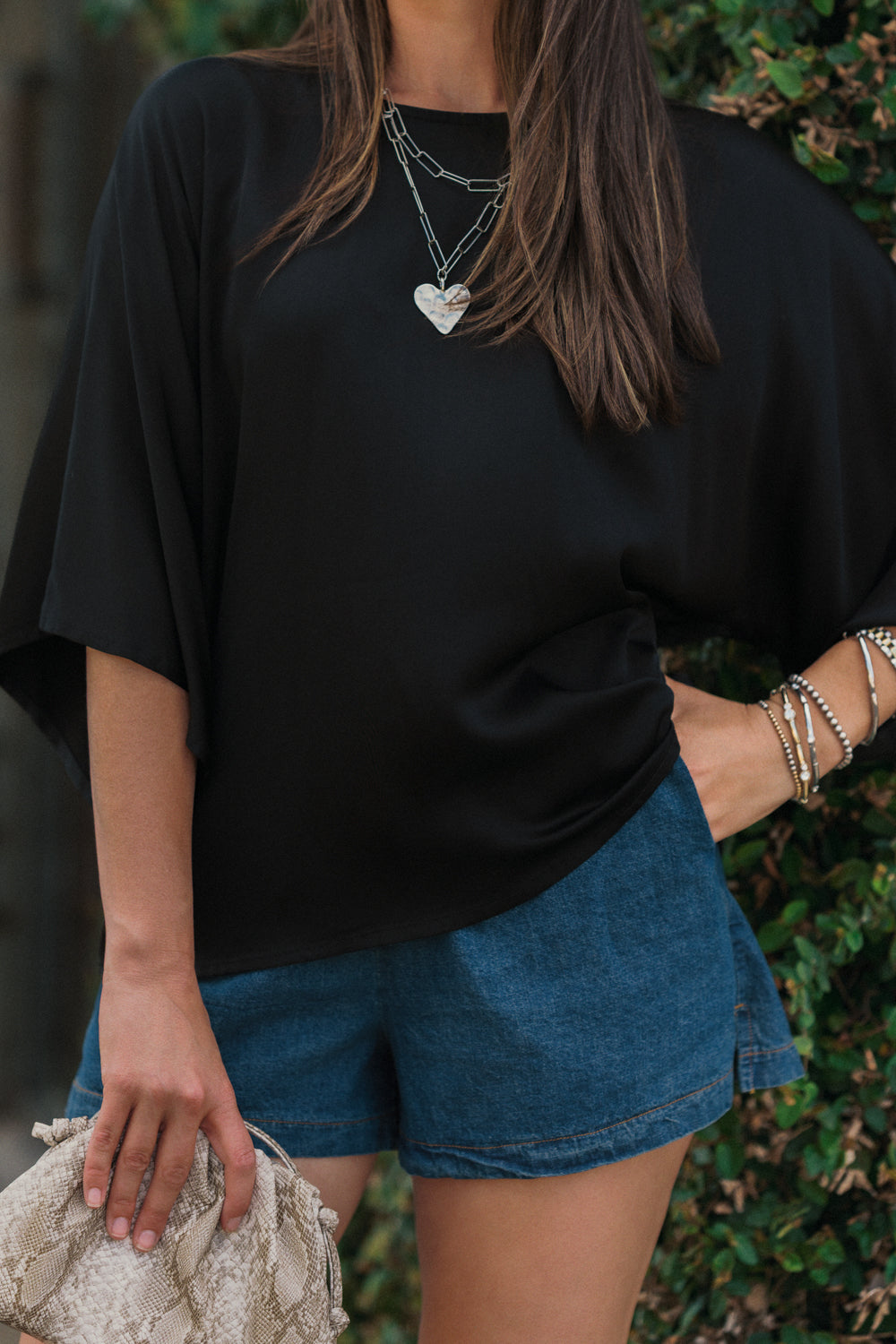 The Vacation Top | Black- Final Sale