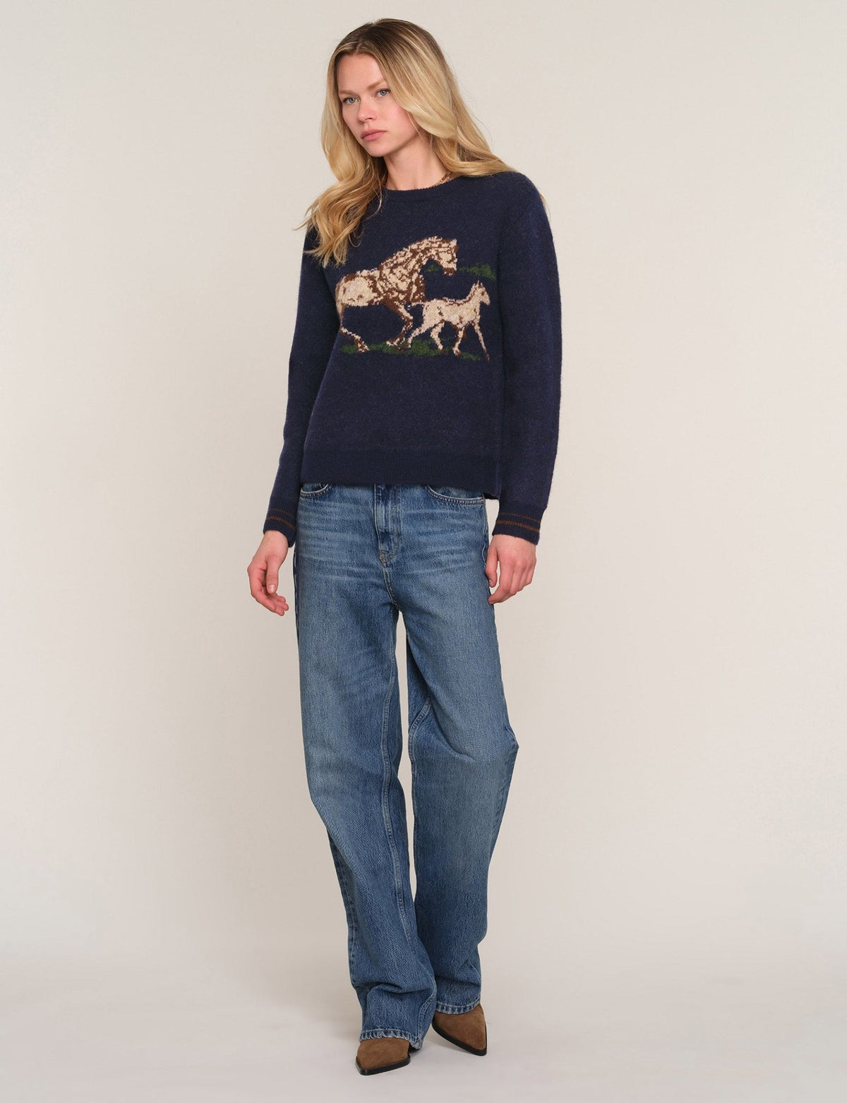Jackie Horse Sweater - STRIVE Boutique