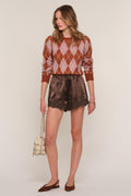 Libby Lace Satin Shorts - STRIVE Boutique