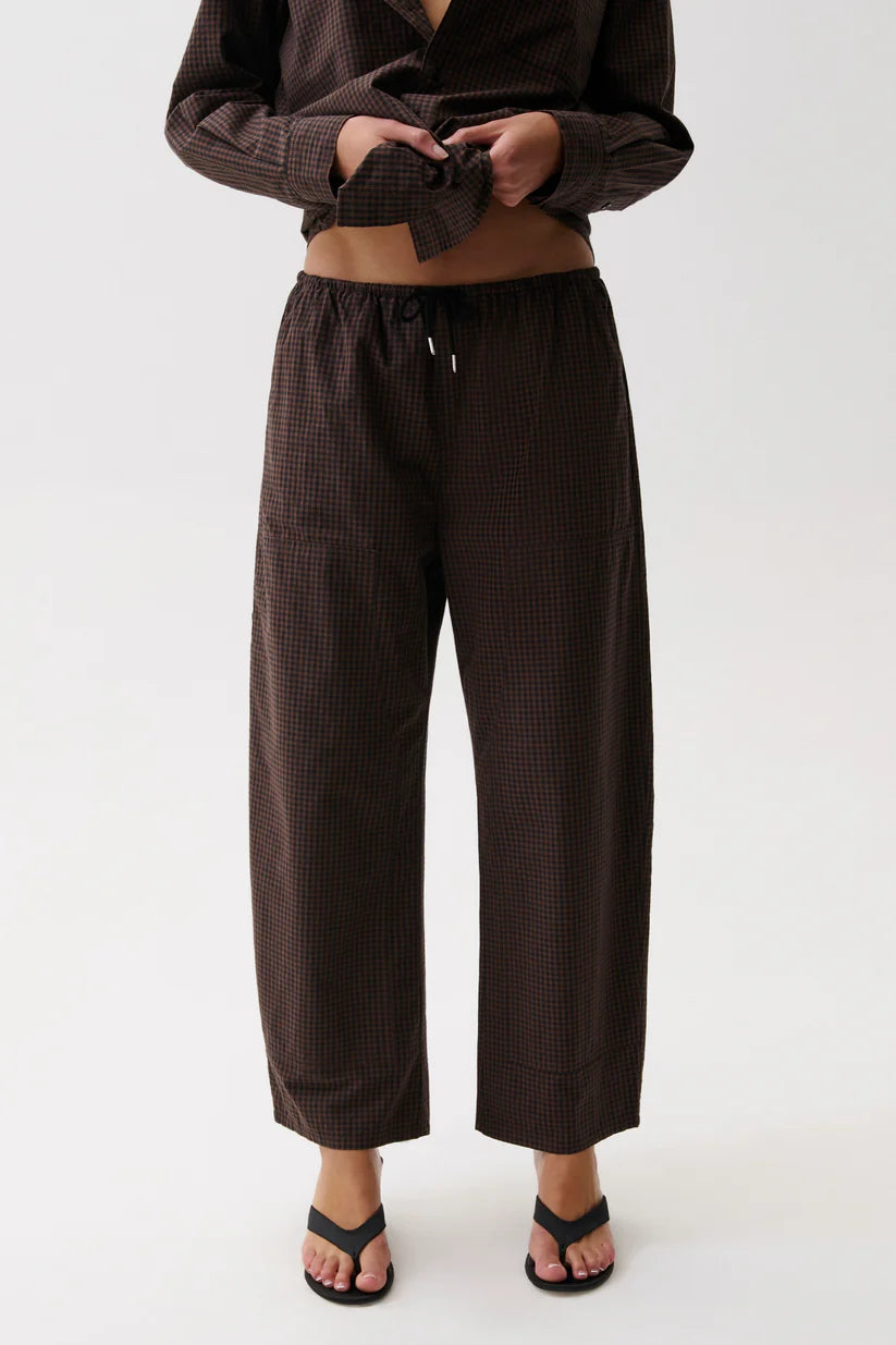 Pistola Theo Drawstring Pant- Hot Toddy