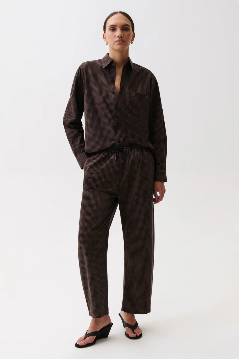 Pistola Theo Drawstring Pant- Hot Toddy