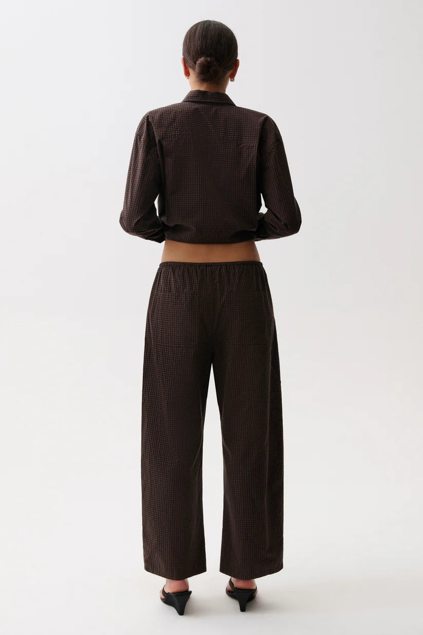 Pistola Theo Drawstring Pant- Hot Toddy