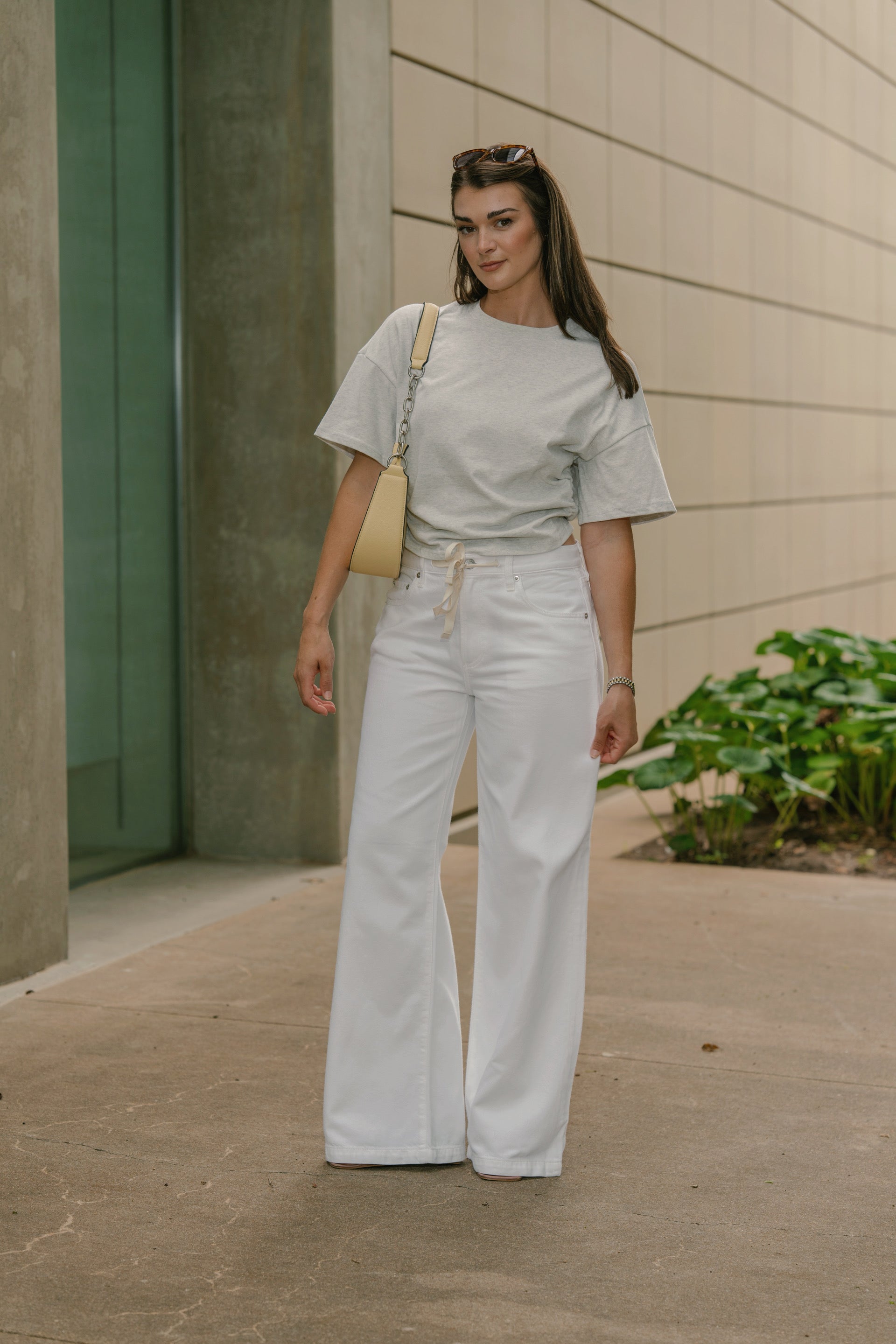 Jadyn Mid Rise Drawstring Palazzo