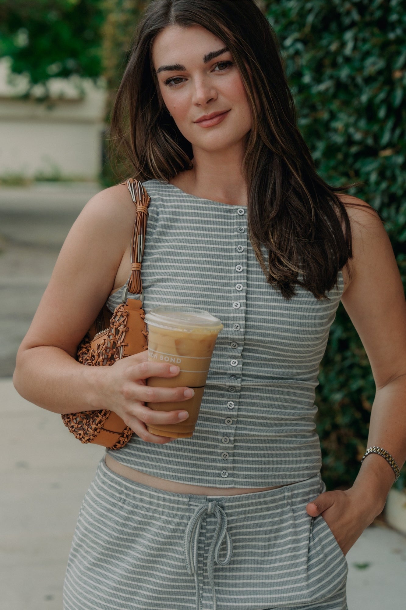Everyday Striped Wide Leg Pants