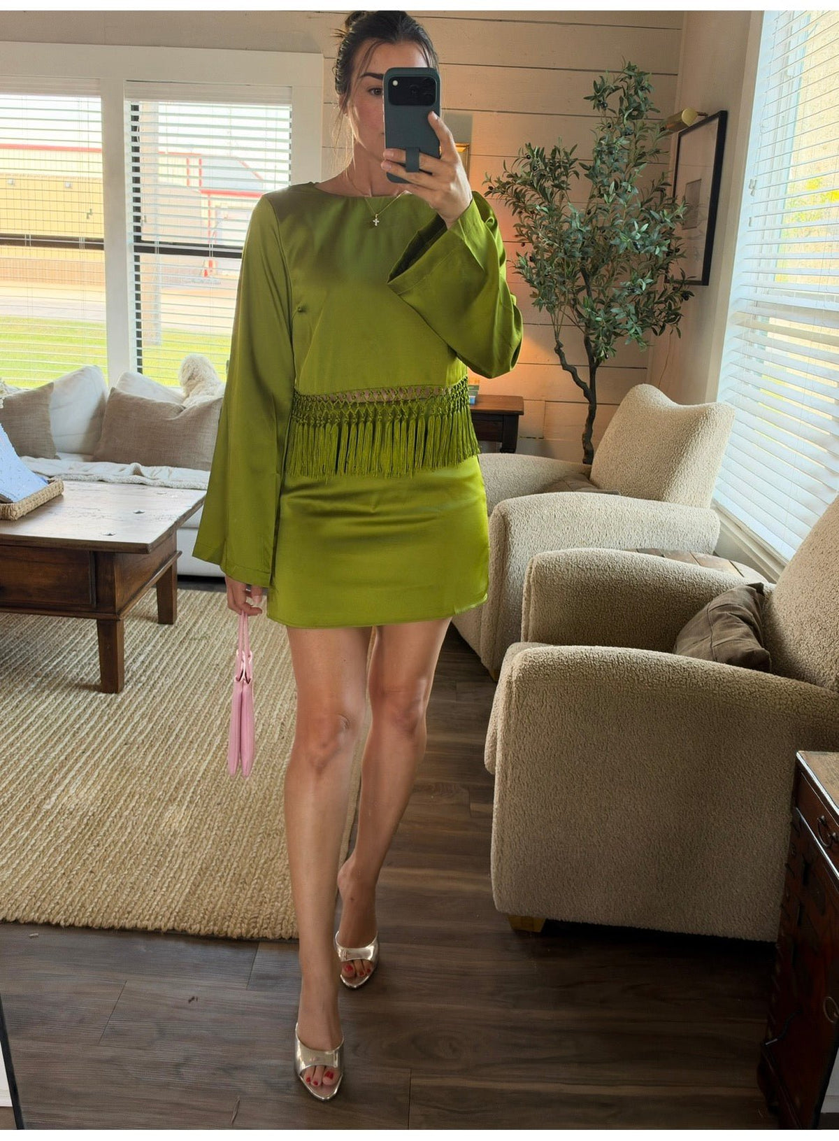 Bridget Satin Skirt - STRIVE Boutique