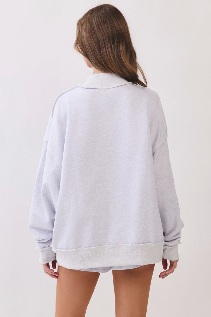 The Lounge Mock Neck Sweatshirt