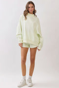 The Lounge Mock Neck Sweatshirt
