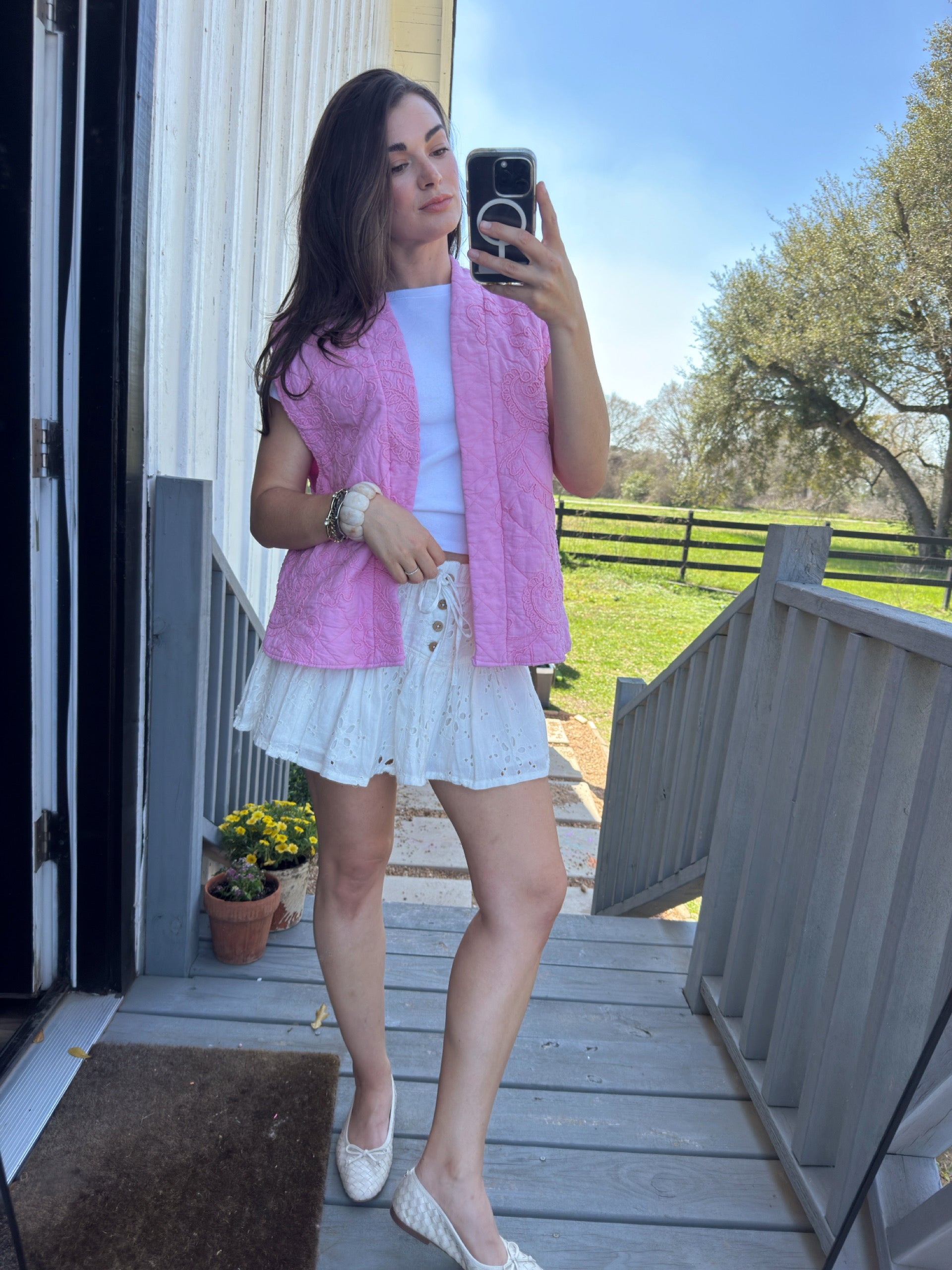 The Cotton Quilted Vest