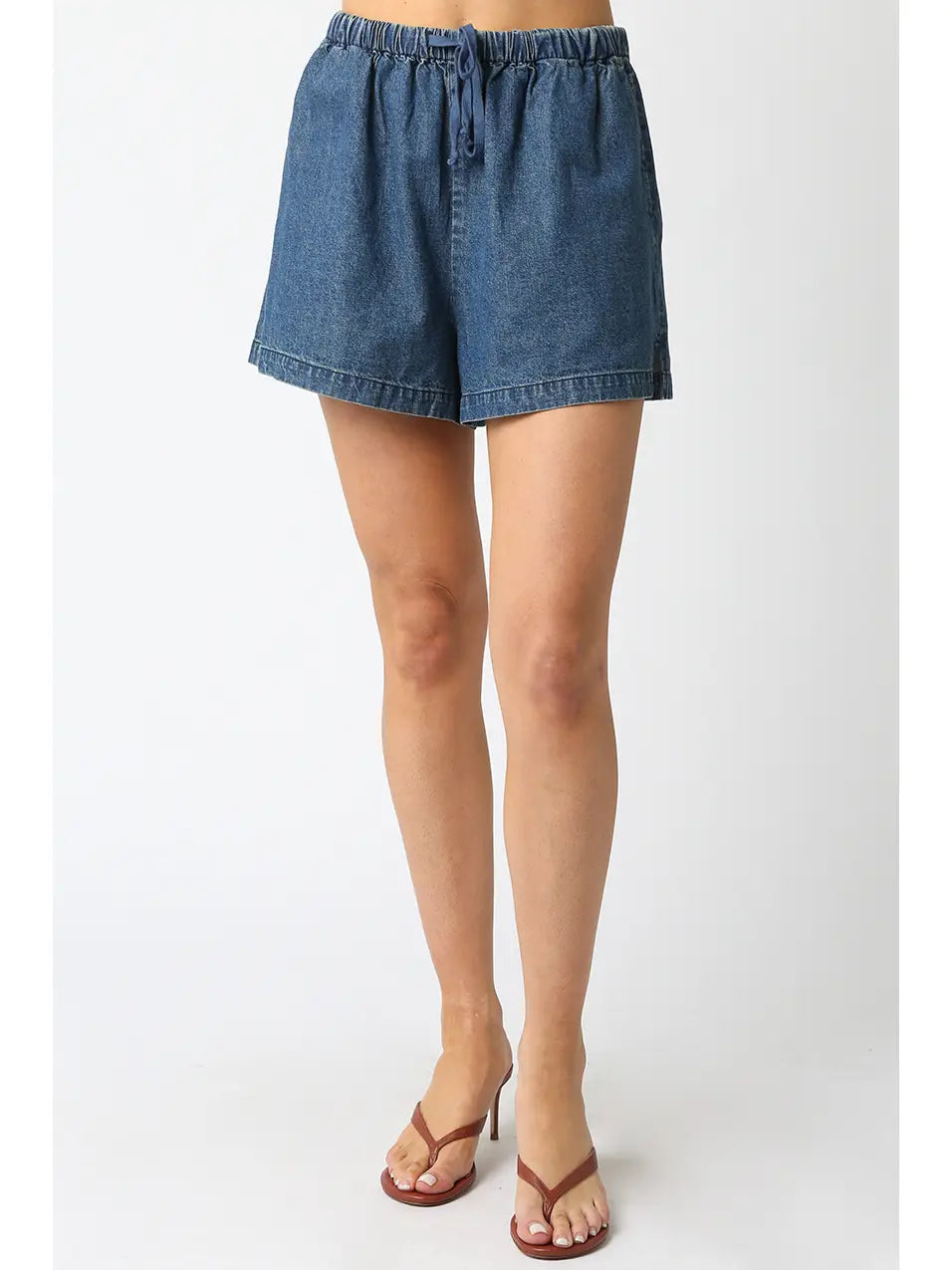 Cotton Denim Short