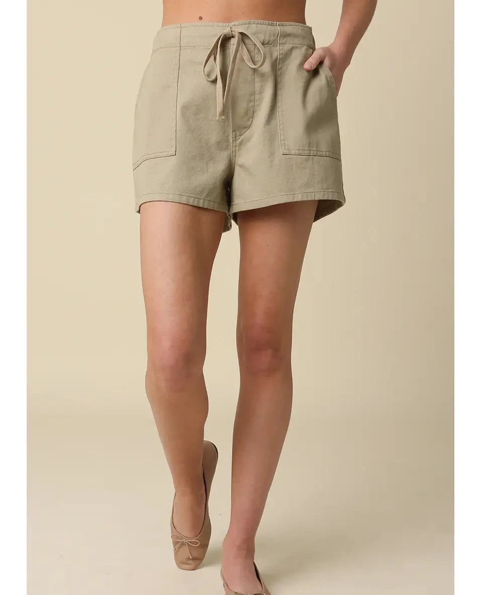 Everyday Cotton Short | Beige