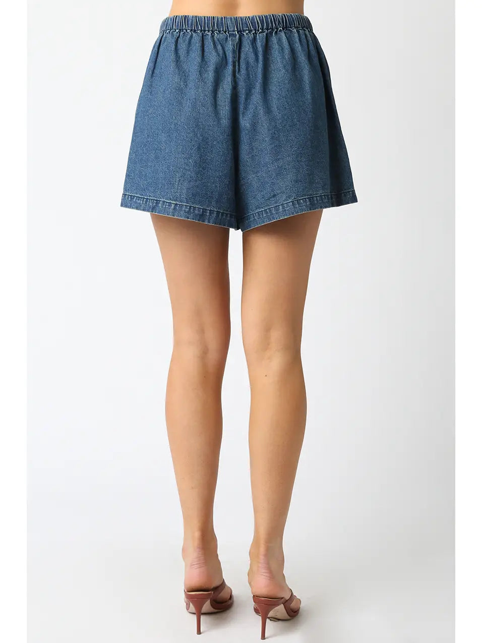 Cotton Denim Short