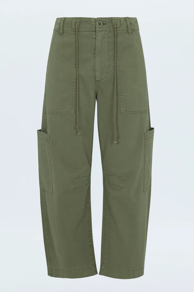 Sabrina Curved Utility Pant- Meadow