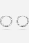 Textured Huggie Hoop Earrings - STRIVE Boutique