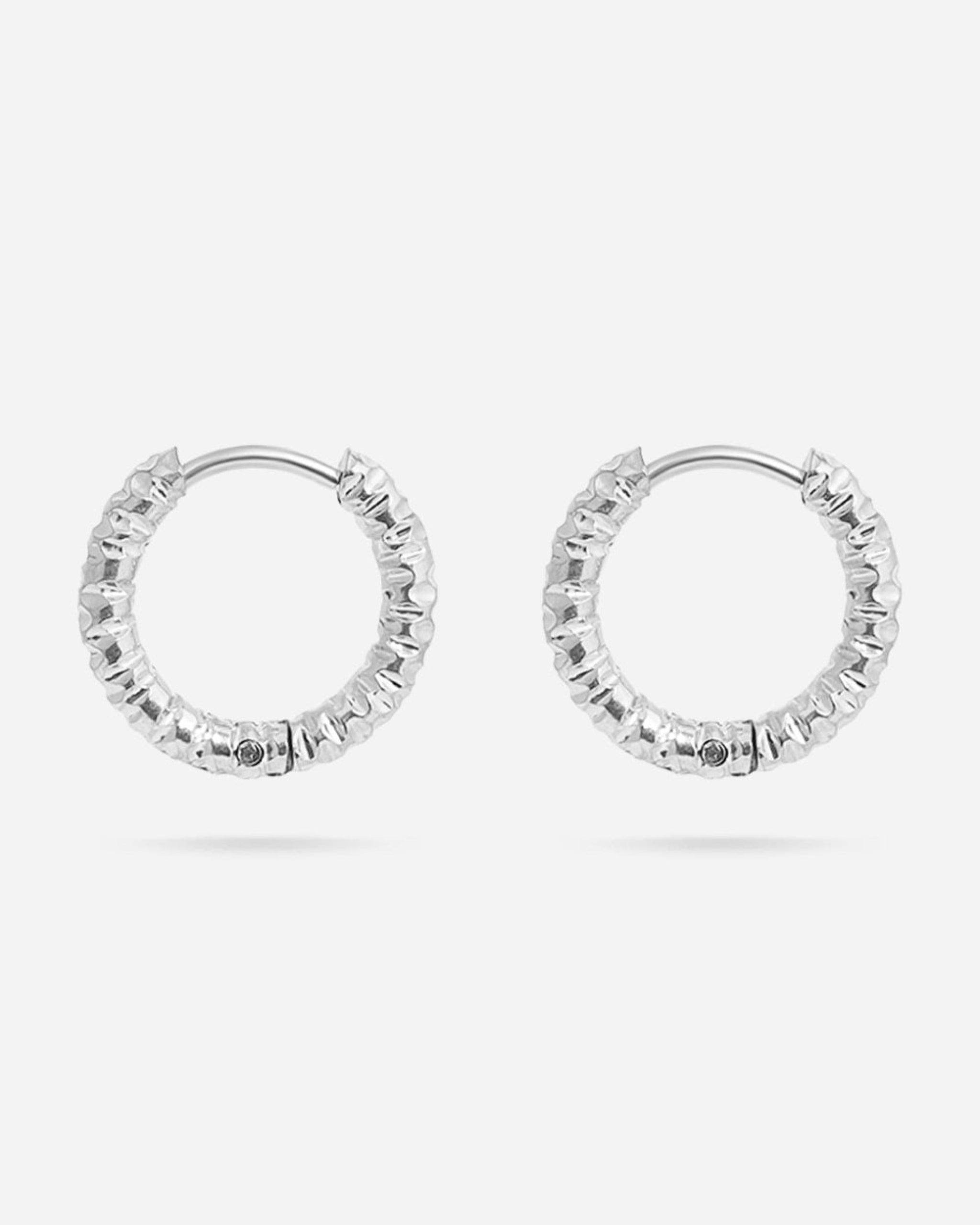 Textured Huggie Hoop Earrings - STRIVE Boutique