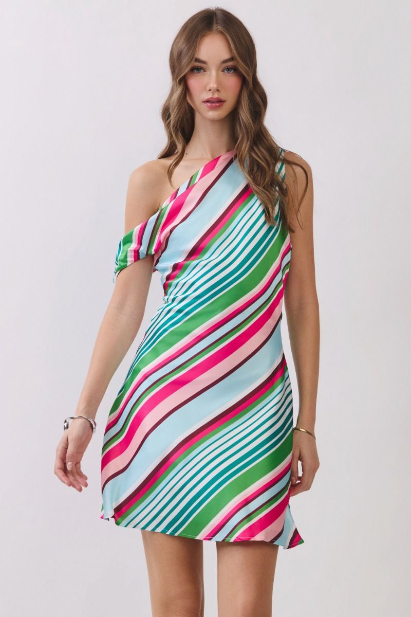 The Paradise Stripe Dress