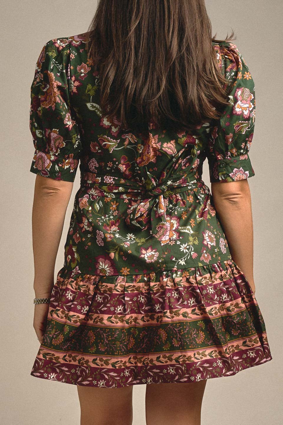 Dana Floral Wrap Mini Dress - STRIVE Boutique