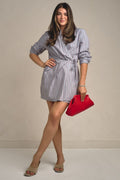 Fifth Avenue Striped Dress - STRIVE Boutique