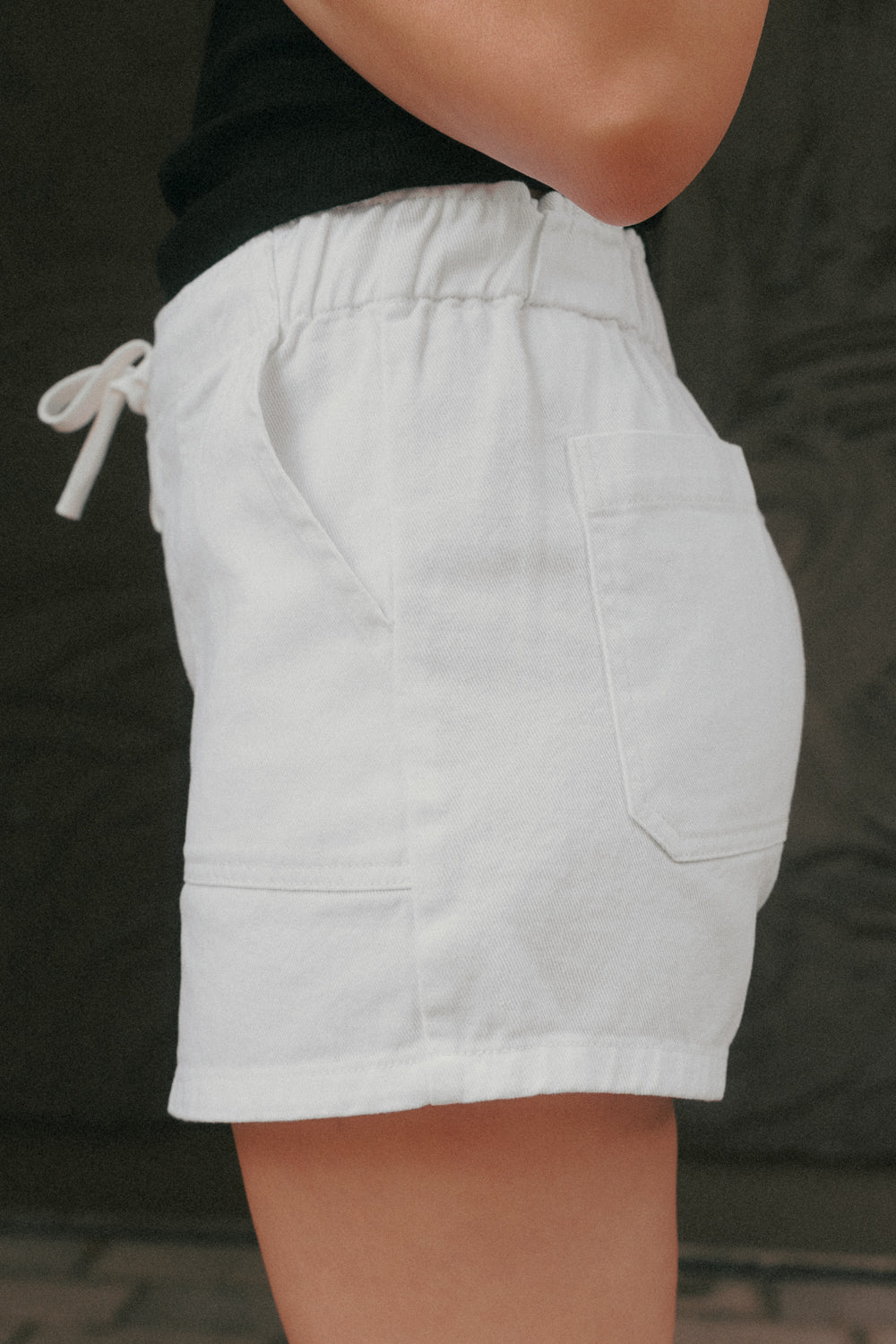Everyday Cotton Short | White
