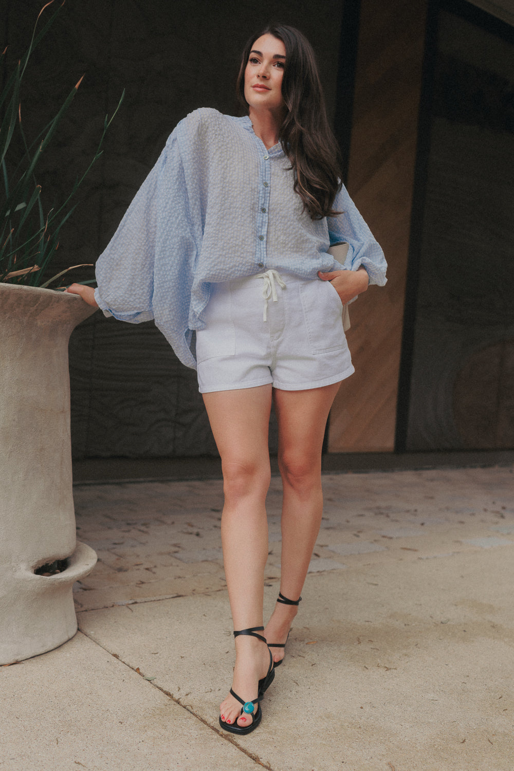 Everyday Cotton Short | White