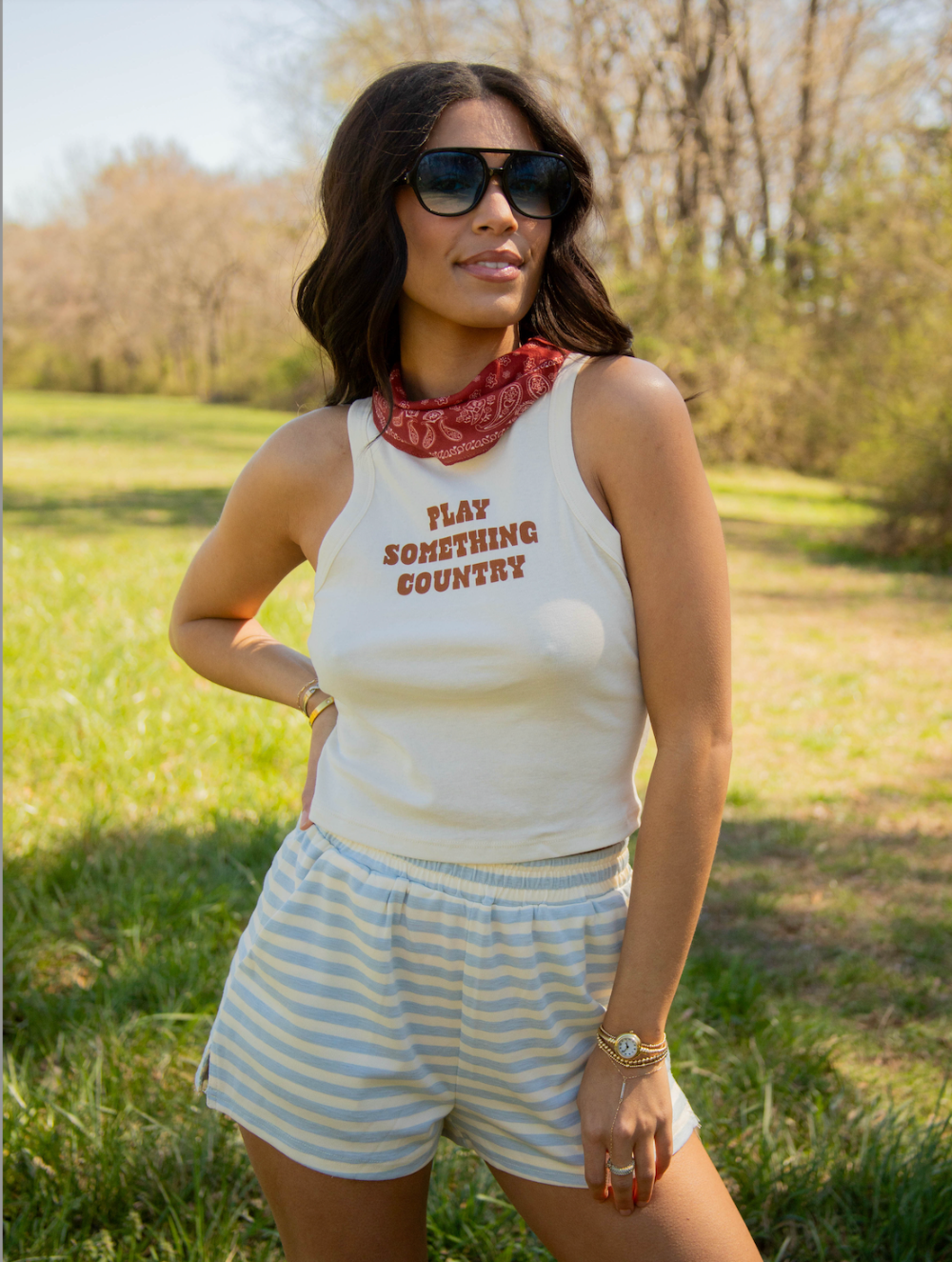 Play Something Country Tank Top