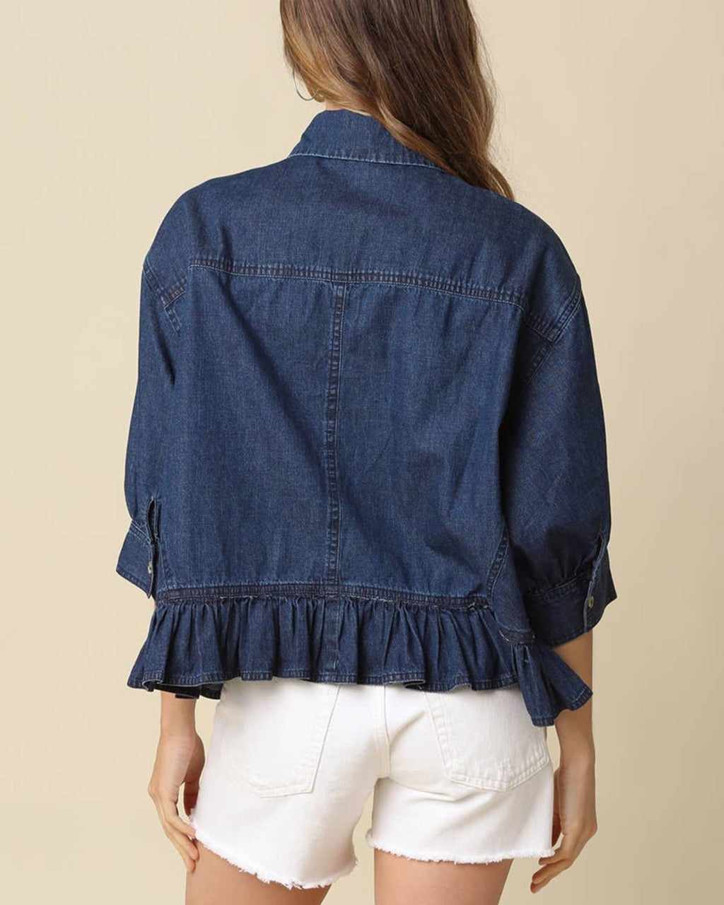 The Margot Denim Shirt - STRIVE Boutique
