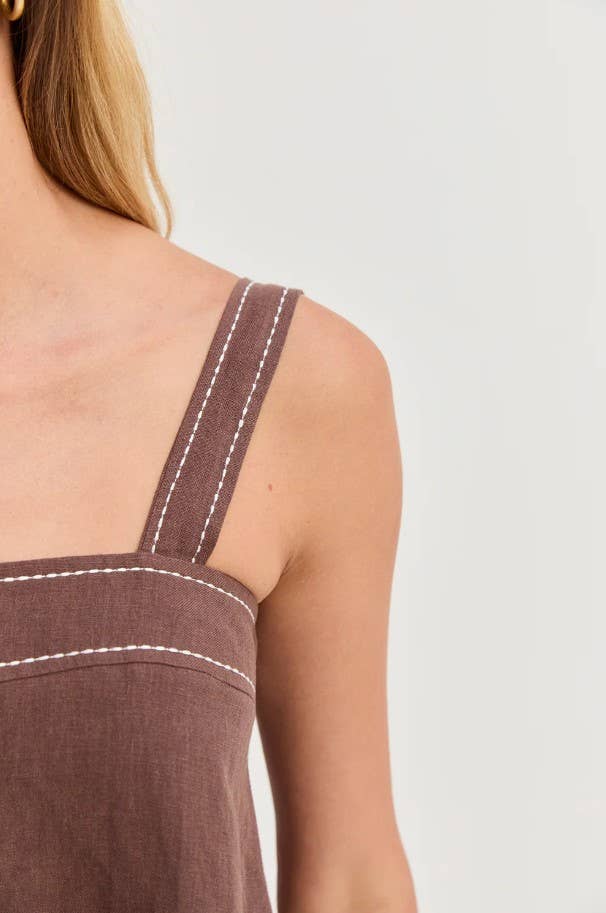Easy Days Linen Mini Dress