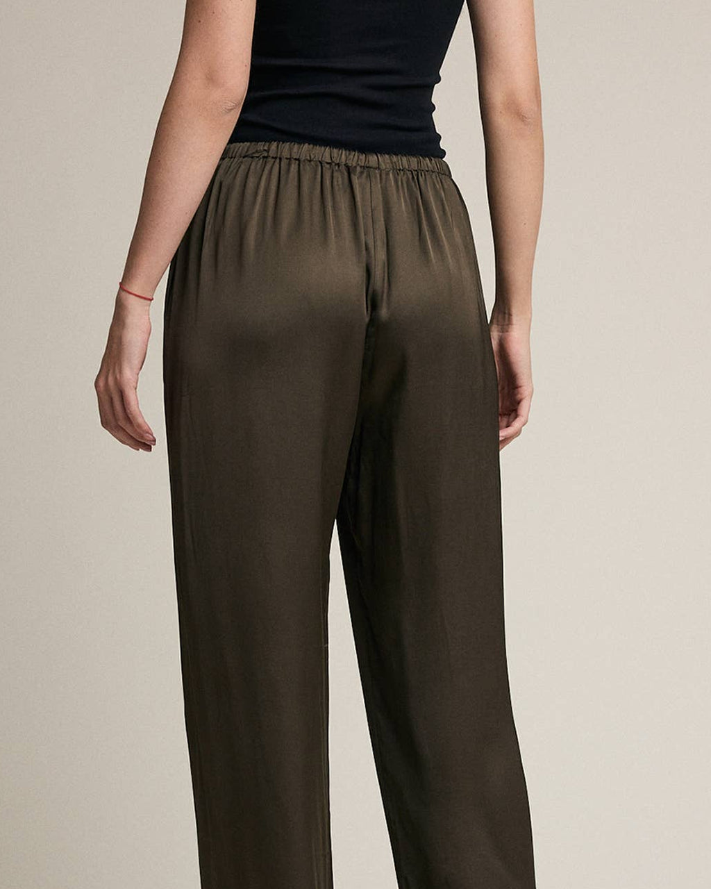 Sara Satin Wide Leg Pant