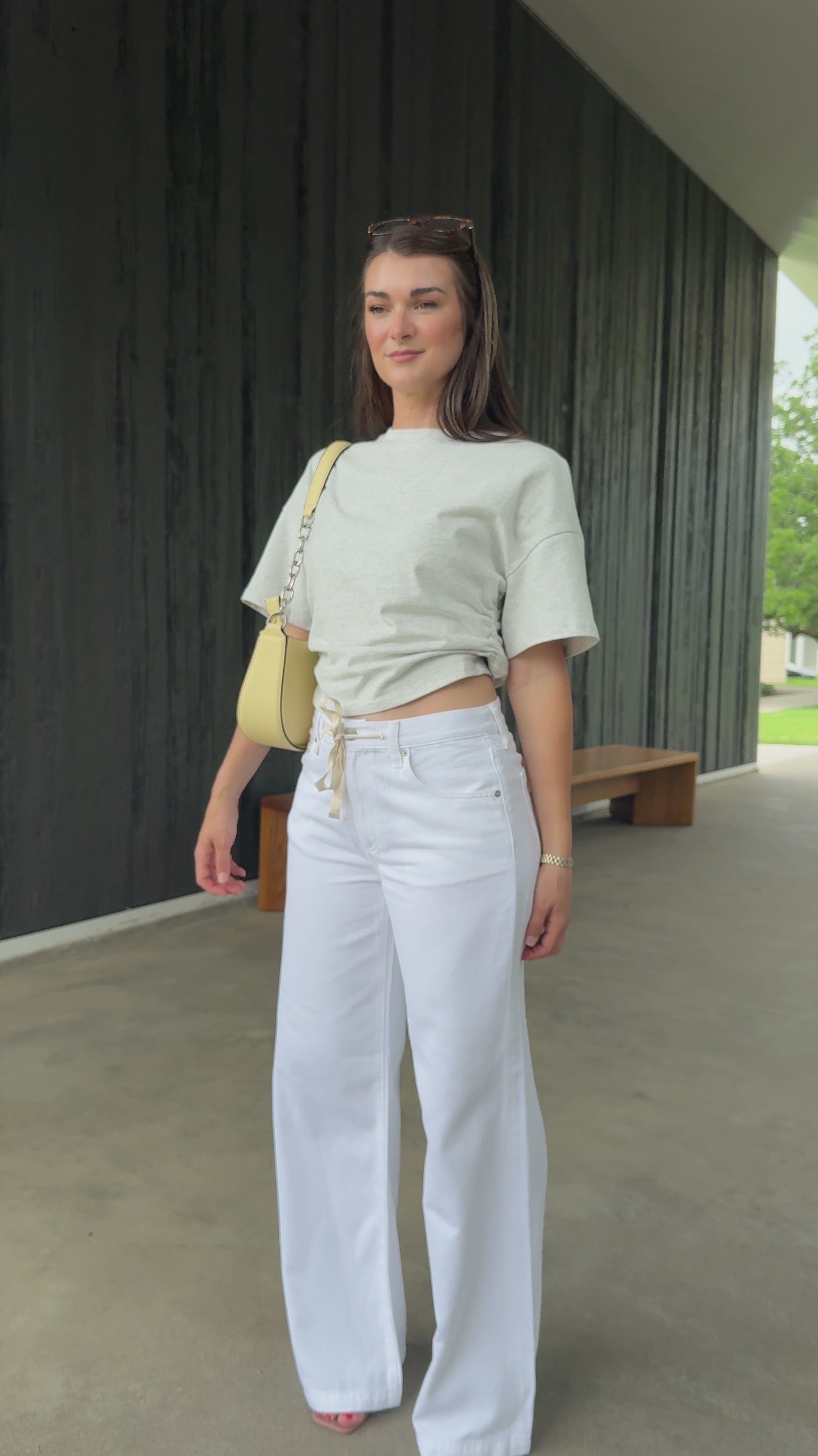 Jadyn Mid Rise Drawstring Palazzo