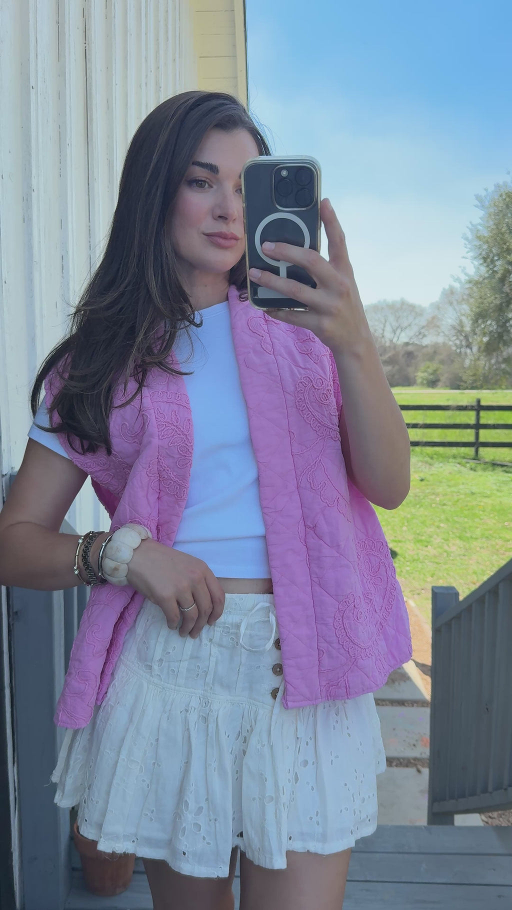 The Cotton Quilted Vest