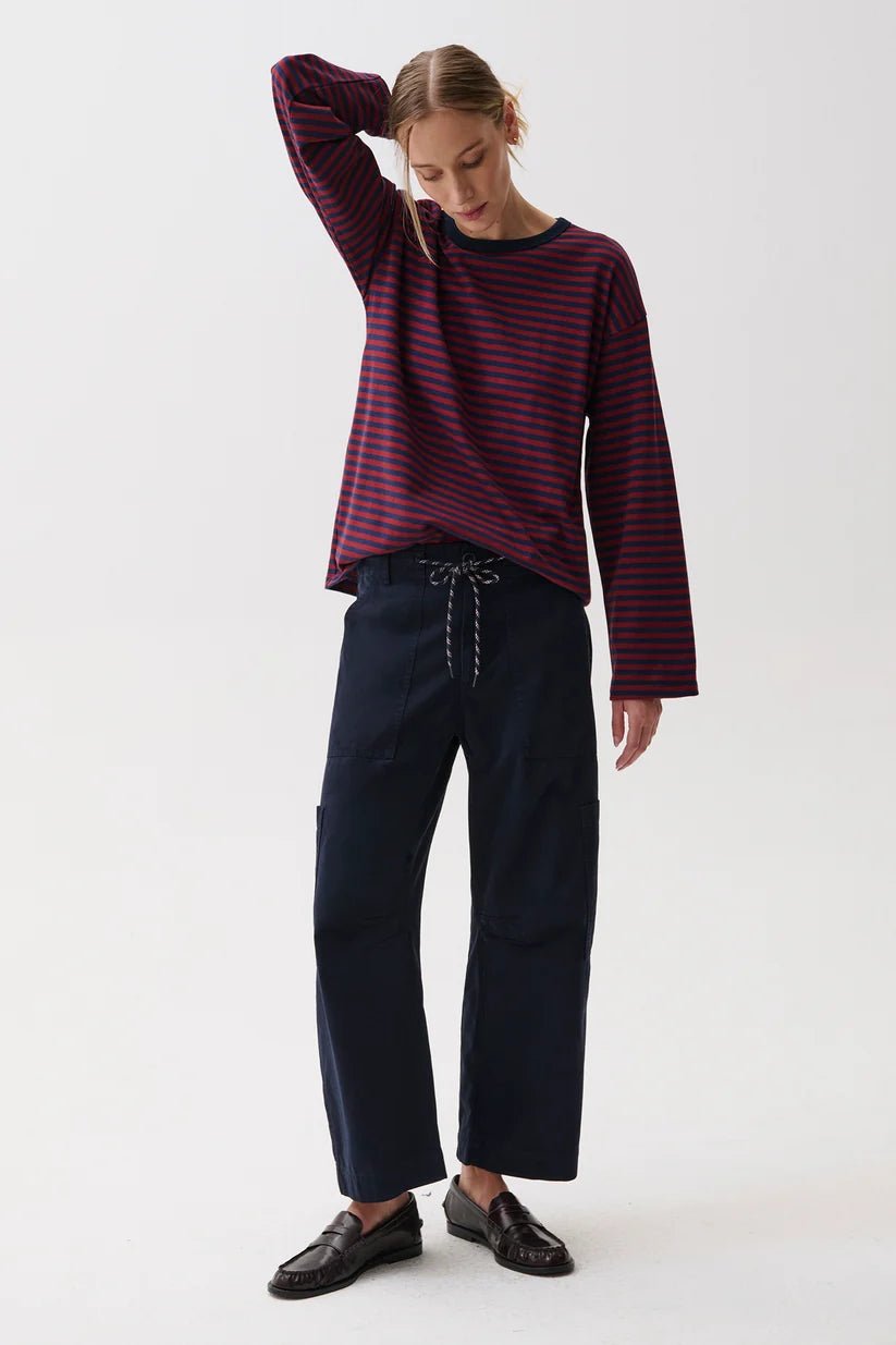 Pistola Sabrina Curved Utility Pants-Nautical - STRIVE Boutique