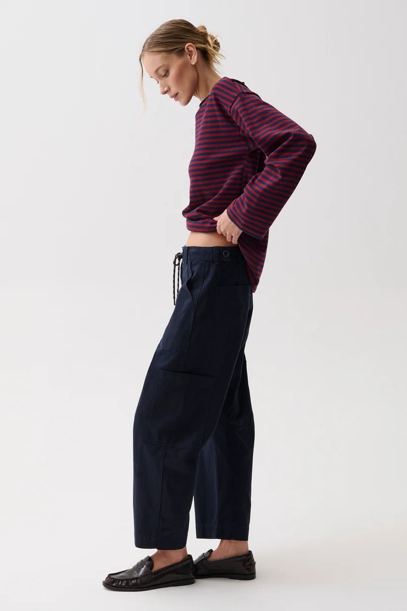 Pistola Sabrina Curved Utility Pants-Nautical - STRIVE Boutique