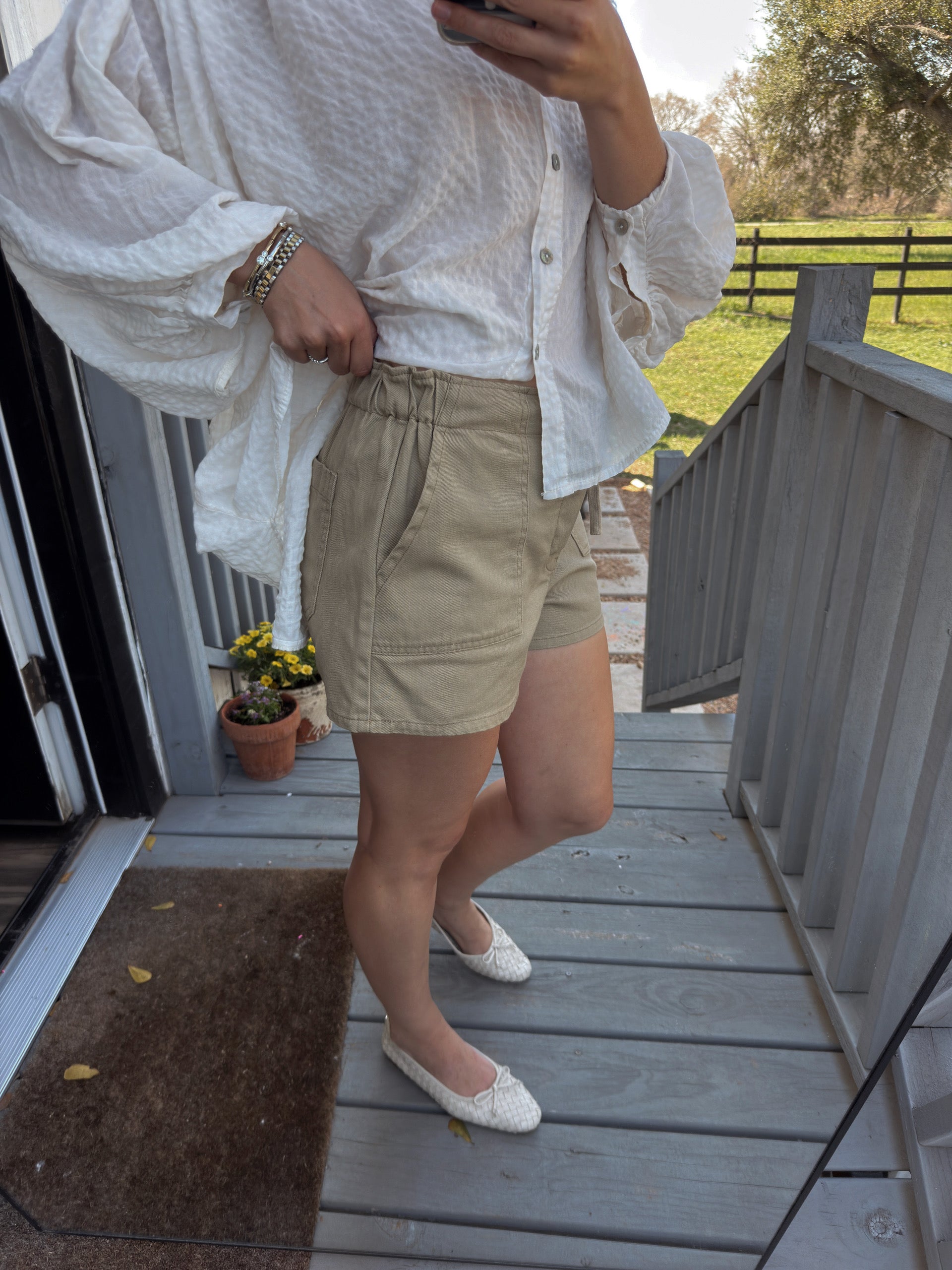 Everyday Cotton Short | Beige
