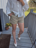 Everyday Cotton Short | Beige