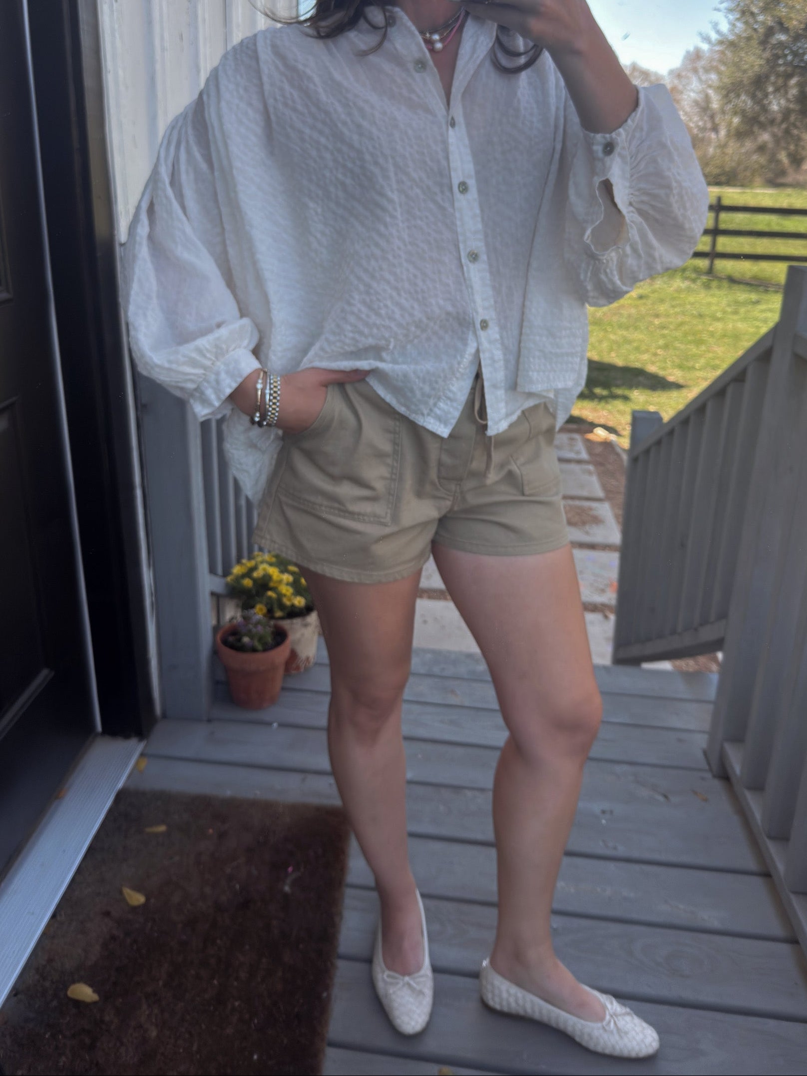 Everyday Cotton Short | Beige